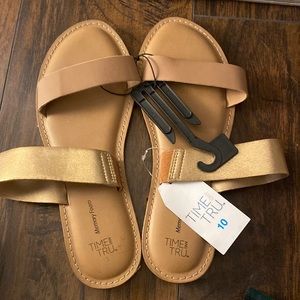 Brownish summer sandals